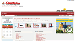 Desktop Screenshot of london.classifieds.ca