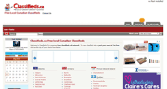 Desktop Screenshot of classifieds.ca
